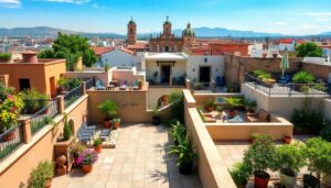 Rooftop Terrace Relaxation